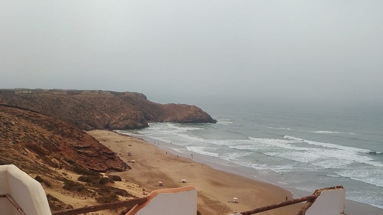 The Atlantic coast at Sidi Ourzeg.
